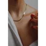 Kahiko Naszyjnik złota żmijka