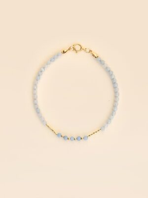 Bransoletka Blue Light - akwamaryn kamień odwagi