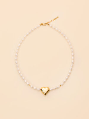 Kahiko Naszyjnik pearls&heart
