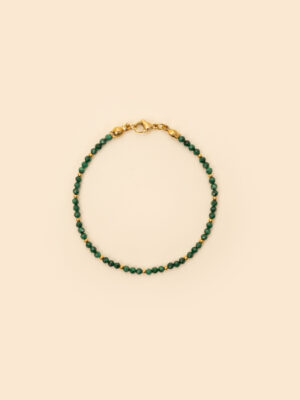 Bransoletka bloom classic green - malachit