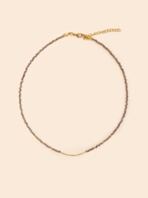 Choker classic mokka