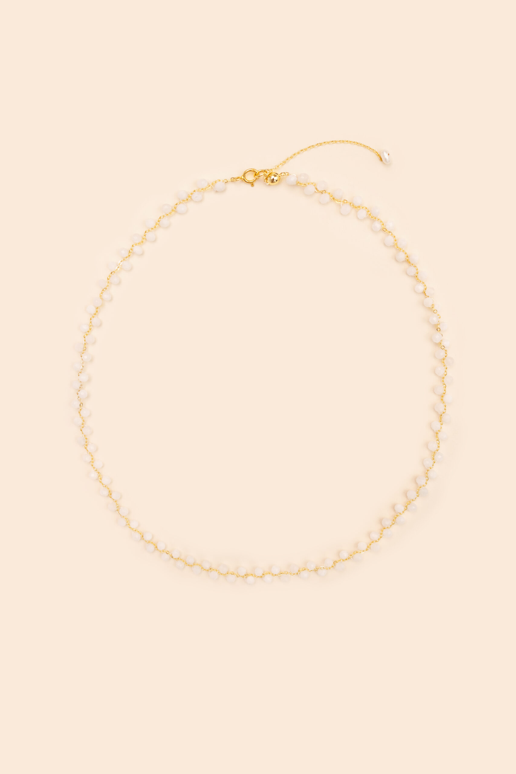 Naszyjnik kamień księżycowy