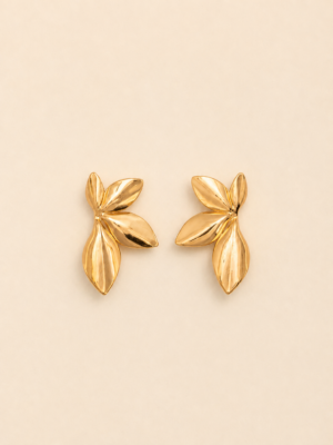 Kolczyki Gold Flower